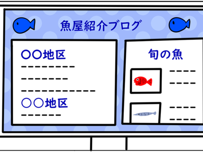 近所のお魚屋さんも紹介してください